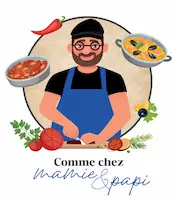 logo comme chez mamie et papi